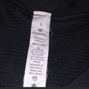 Lululemon Swifty Tech Short Sleeve Shirt size 2